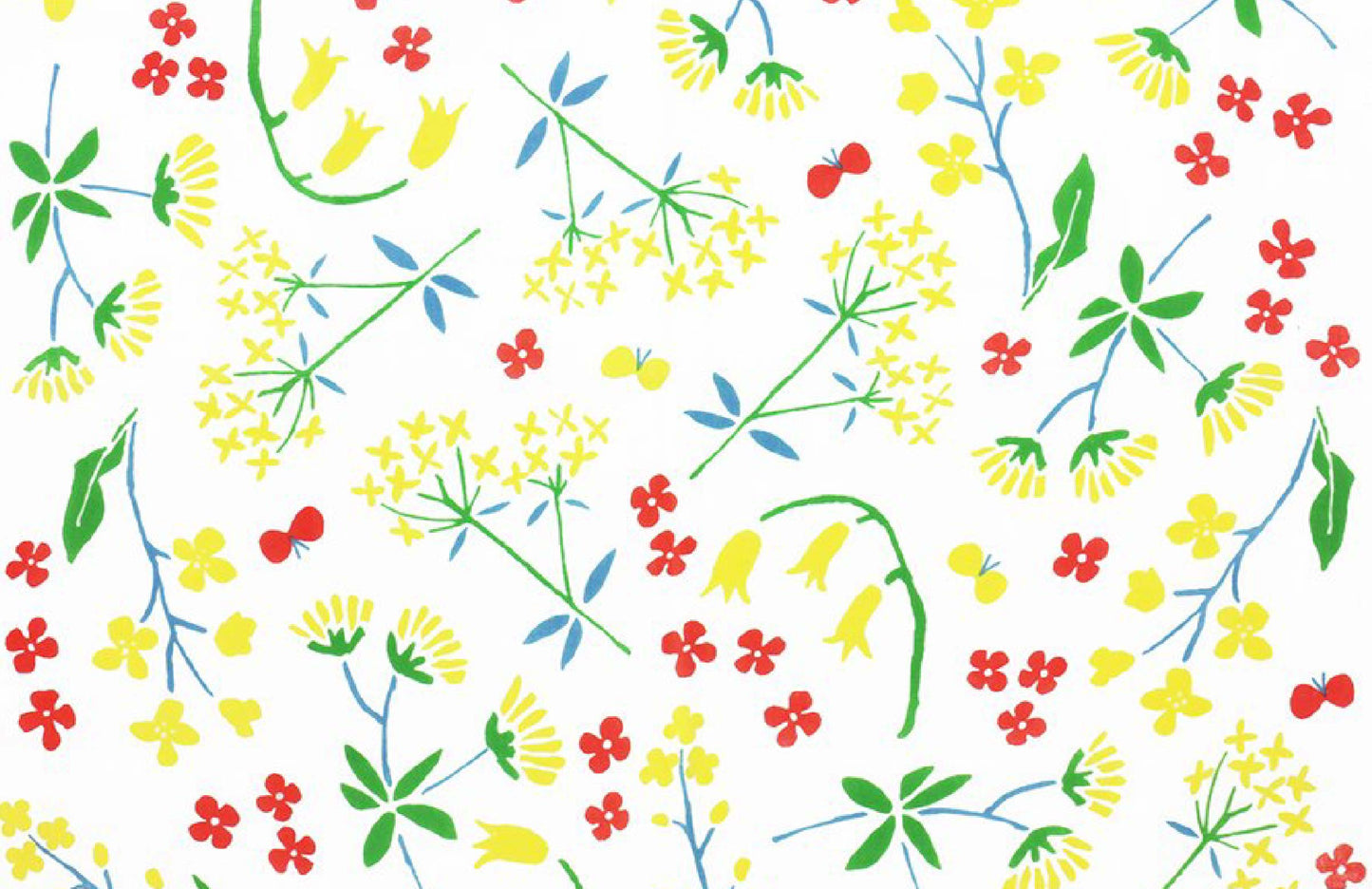 Cotton Handkerchief Furoshiki Wrapping Cloth — Sunny Flower