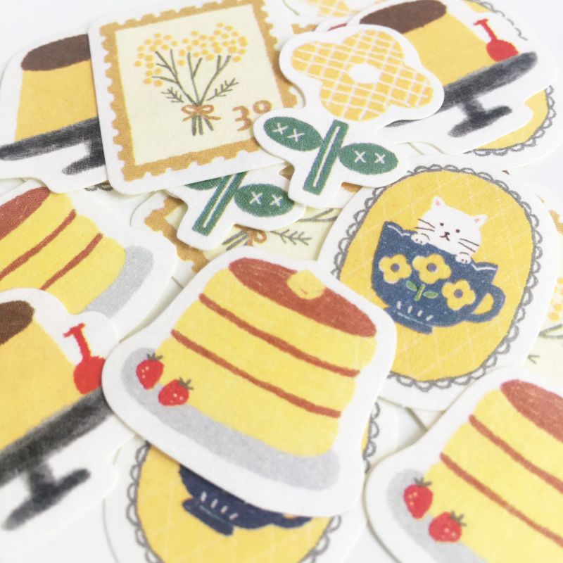 Furukawashiko Washi Flake Stickers