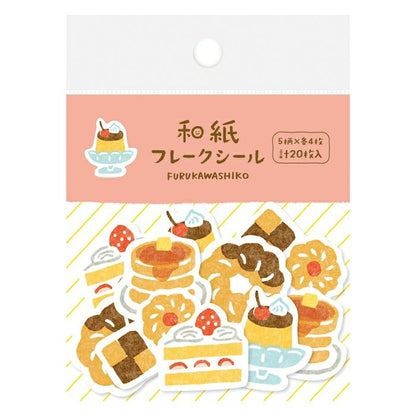 Furukawashiko Washi Flake Stickers