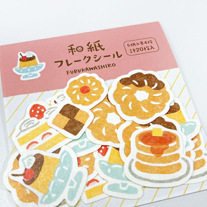 Furukawashiko Washi Flake Stickers