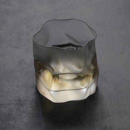 CRUMPLE Old-fashioned Whiskey Glass