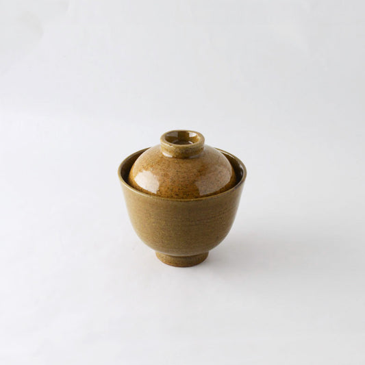Mubyo Bowl with Lid (brown)