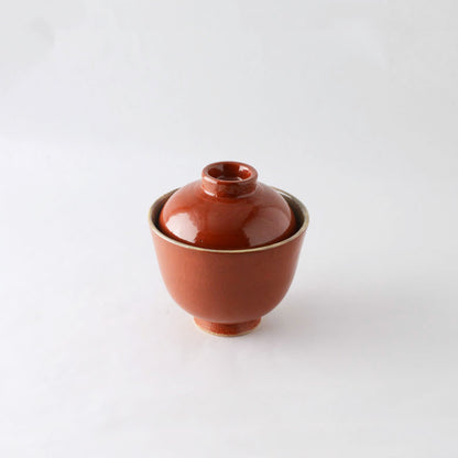 Mubyo Bowl with Lid (red)