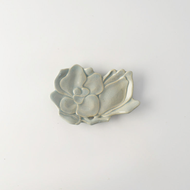 Magnolia Flower Plate