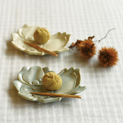 Magnolia Flower Plate Gift Set