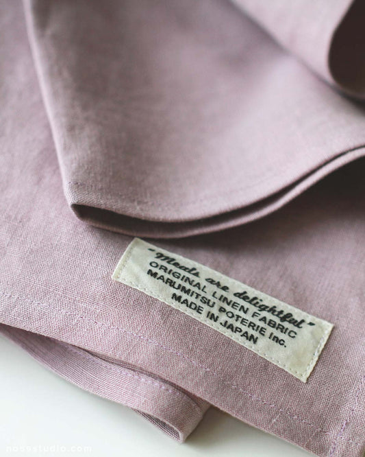 100% Linen Kitchen Cloth (Mauve Purple)