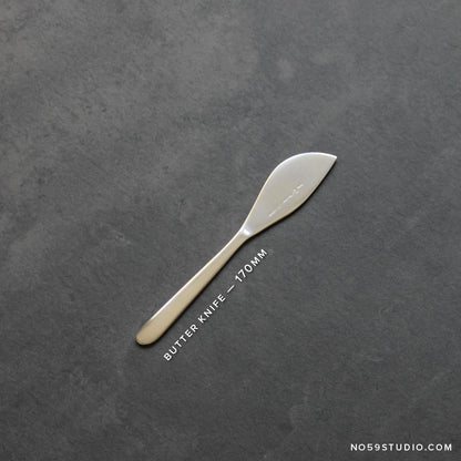 Sori Yanagi Stainless Steel Cutlery – Butter Knife