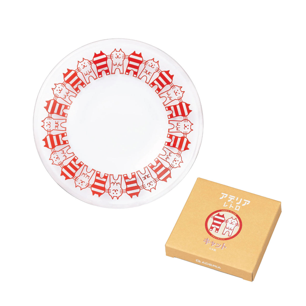 【New】Aderia Retro Plate – Cat