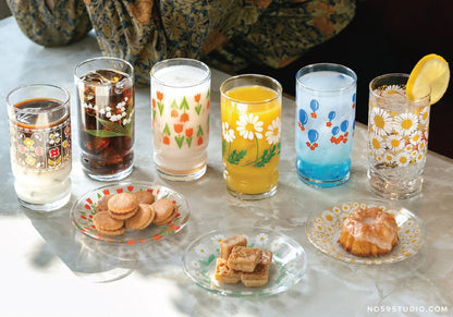 Aderia Retro Arrange Tumblers — 6 Styles Available