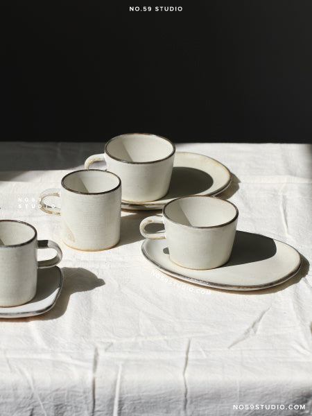 Bouleau Mug and Plate