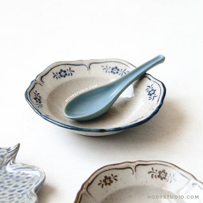 Cachet Flower-Patterned Bowl