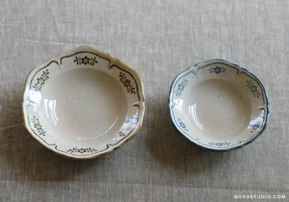 Cachet Flower-Patterned Bowl