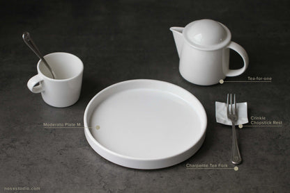 White Porcelain Tea for One Set