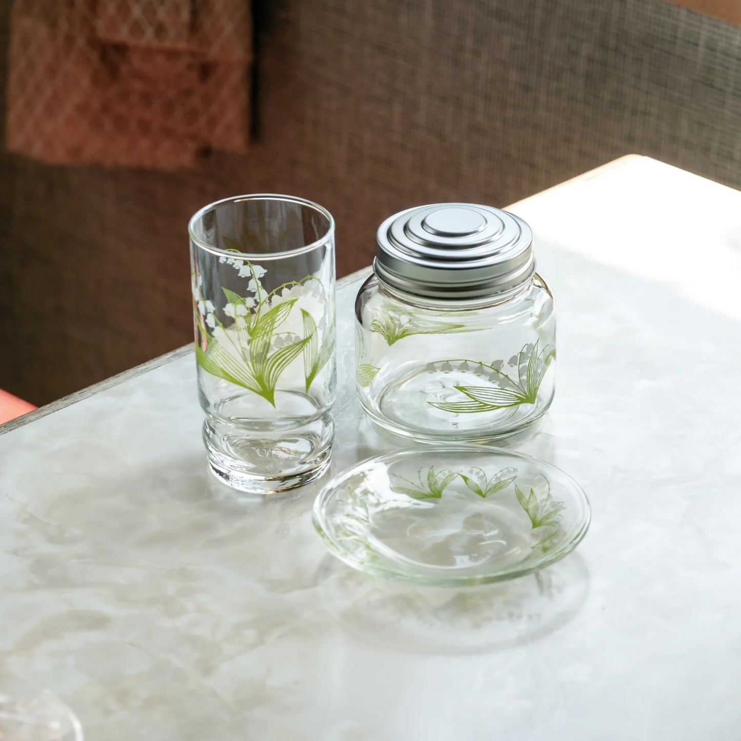 【New】Aderia Retro Plate – Lily of the Valley