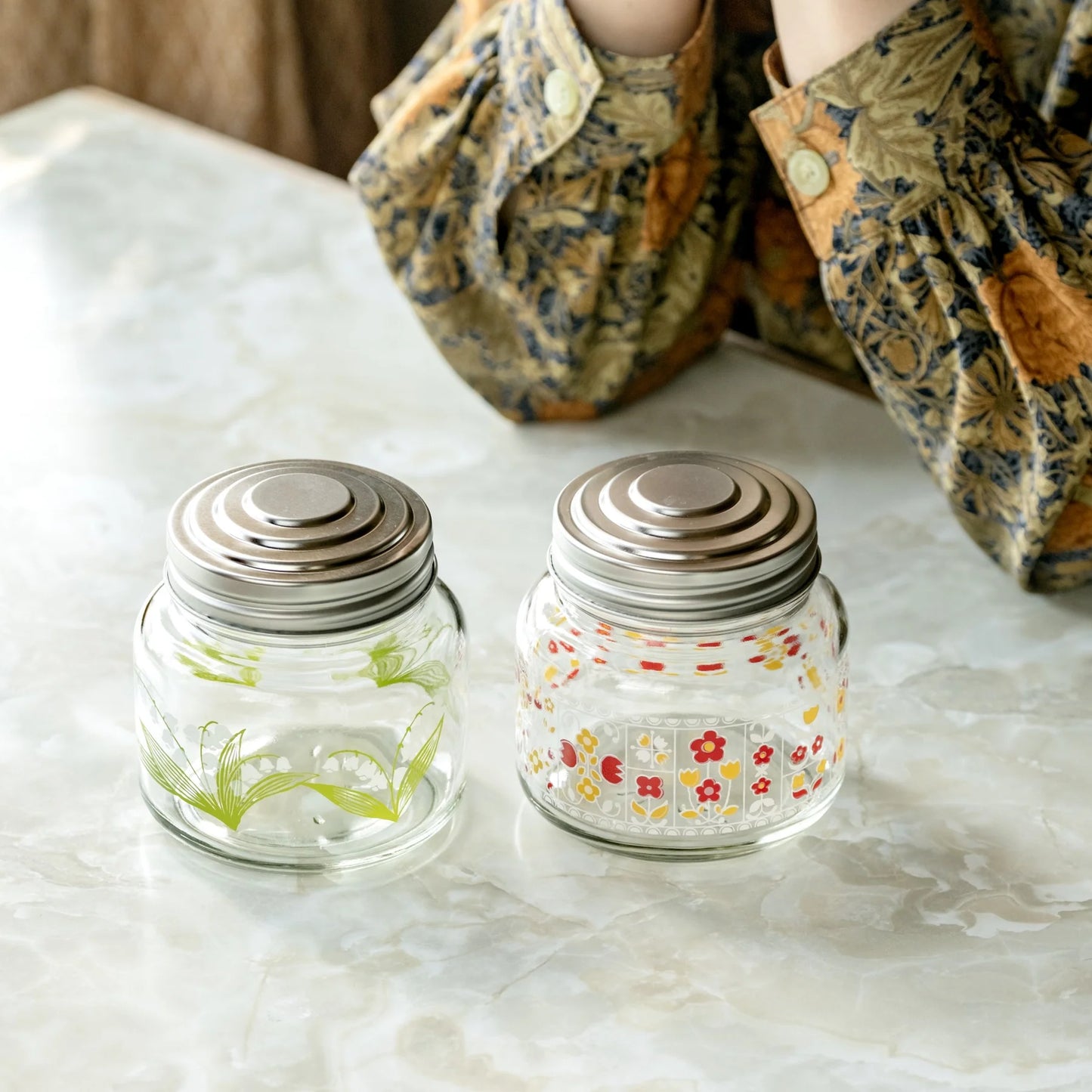 【New】Aderia Retro Jar – Flower Lace