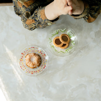 【New】Aderia Retro Plate – Flower Lace