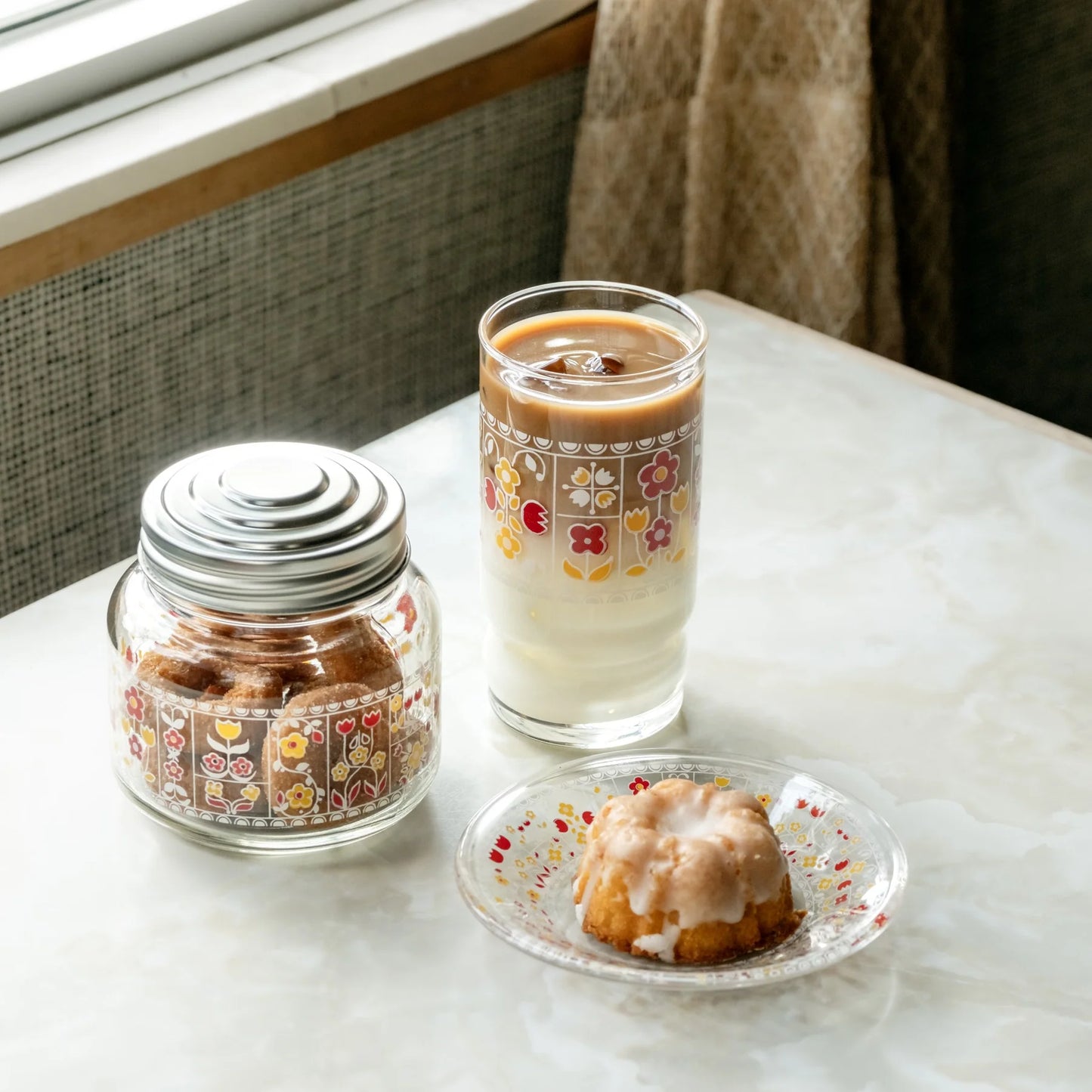 【New】Aderia Retro Jar – Flower Lace