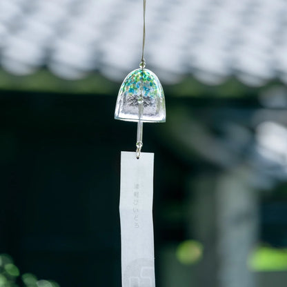 Handcrafted Japanese Glass Wind Chime — Yamazora