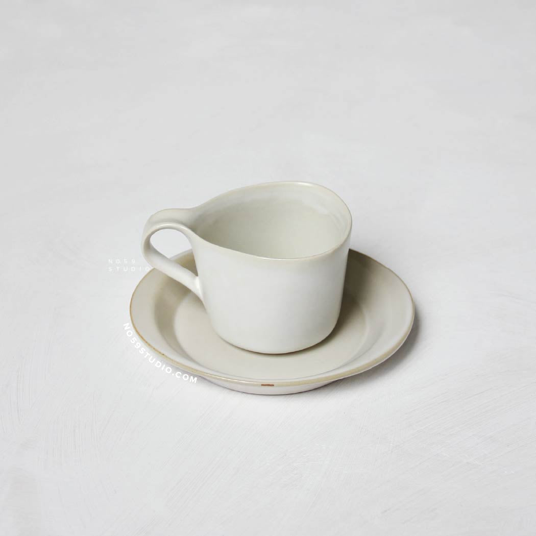 Ceramic Japan Duetto Cup & Saucer