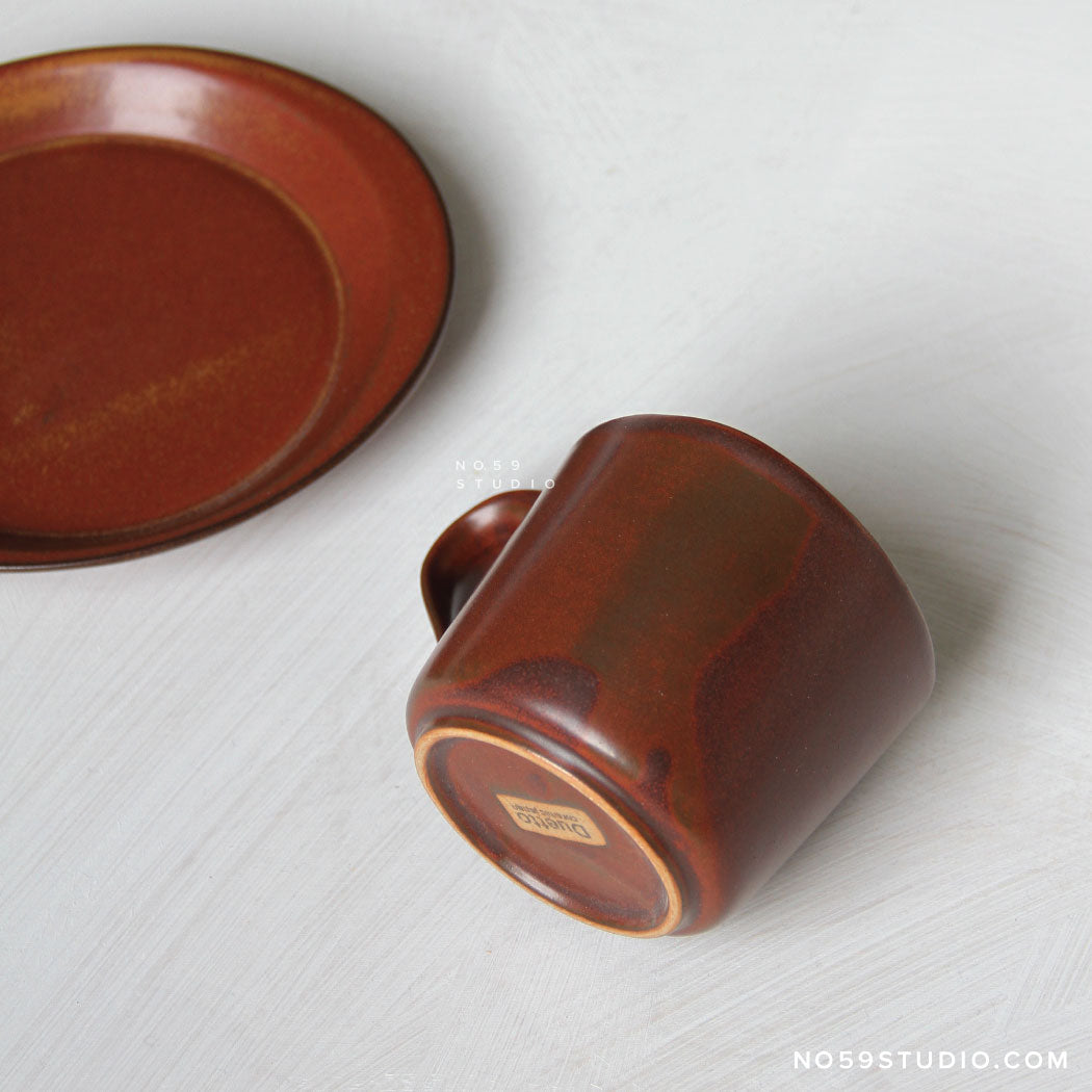 Ceramic Japan Duetto Cup & Saucer