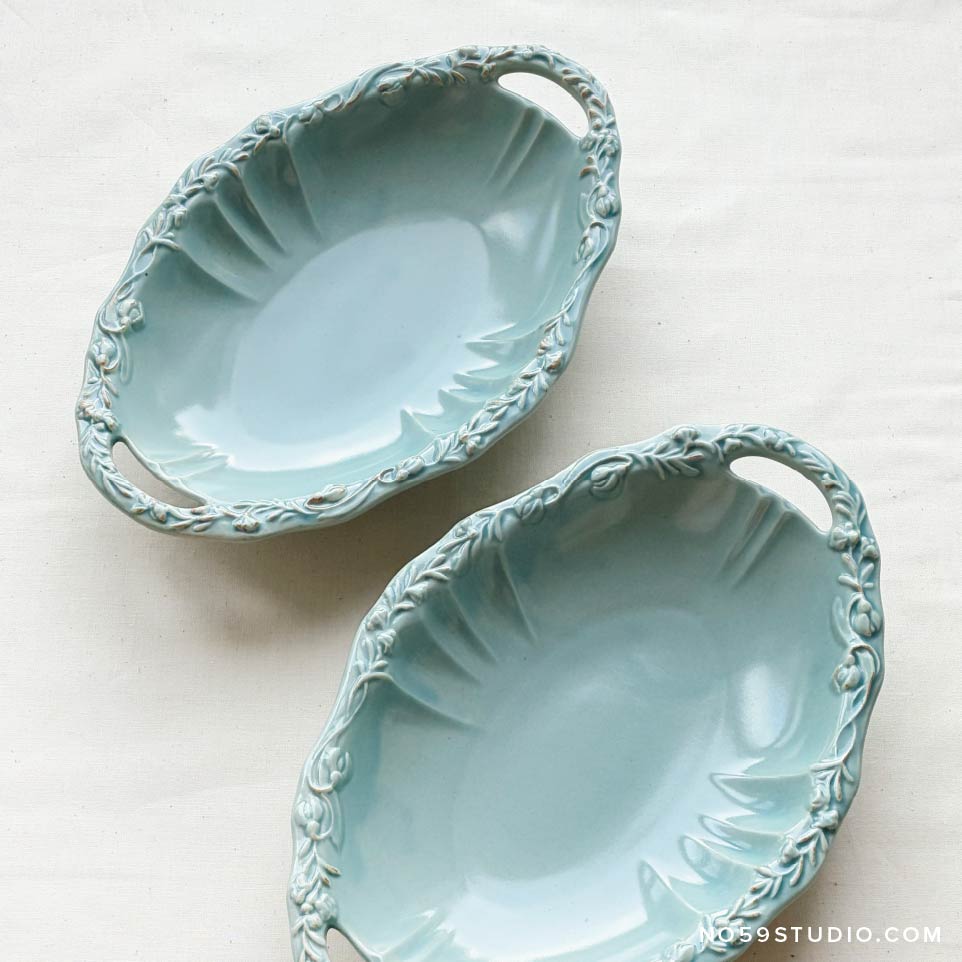 Fanette Garlands Oval Bowl