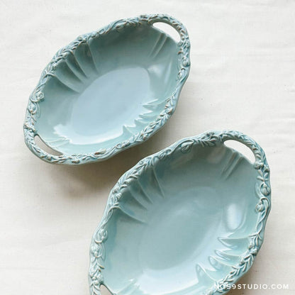 Fanette Garlands Oval Bowl