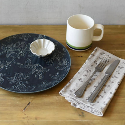 Flower Pattern Placemat / Lunch Mat / Tea Towel