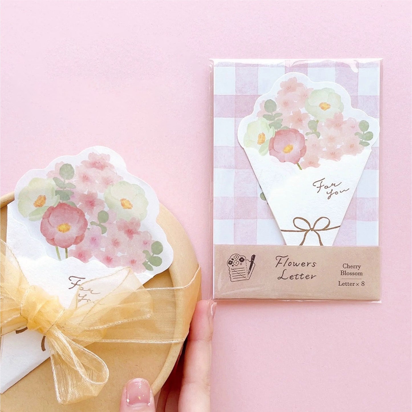 Furukawashiko Flower Bouquet Letter Papers