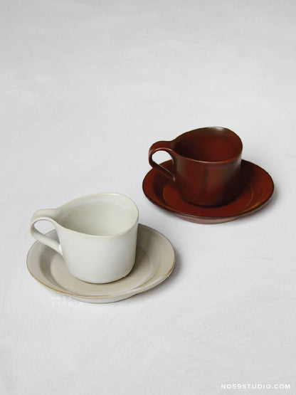 Ceramic Japan Duetto Cup & Saucer