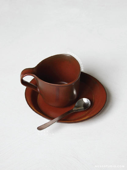 Ceramic Japan Duetto Cup & Saucer