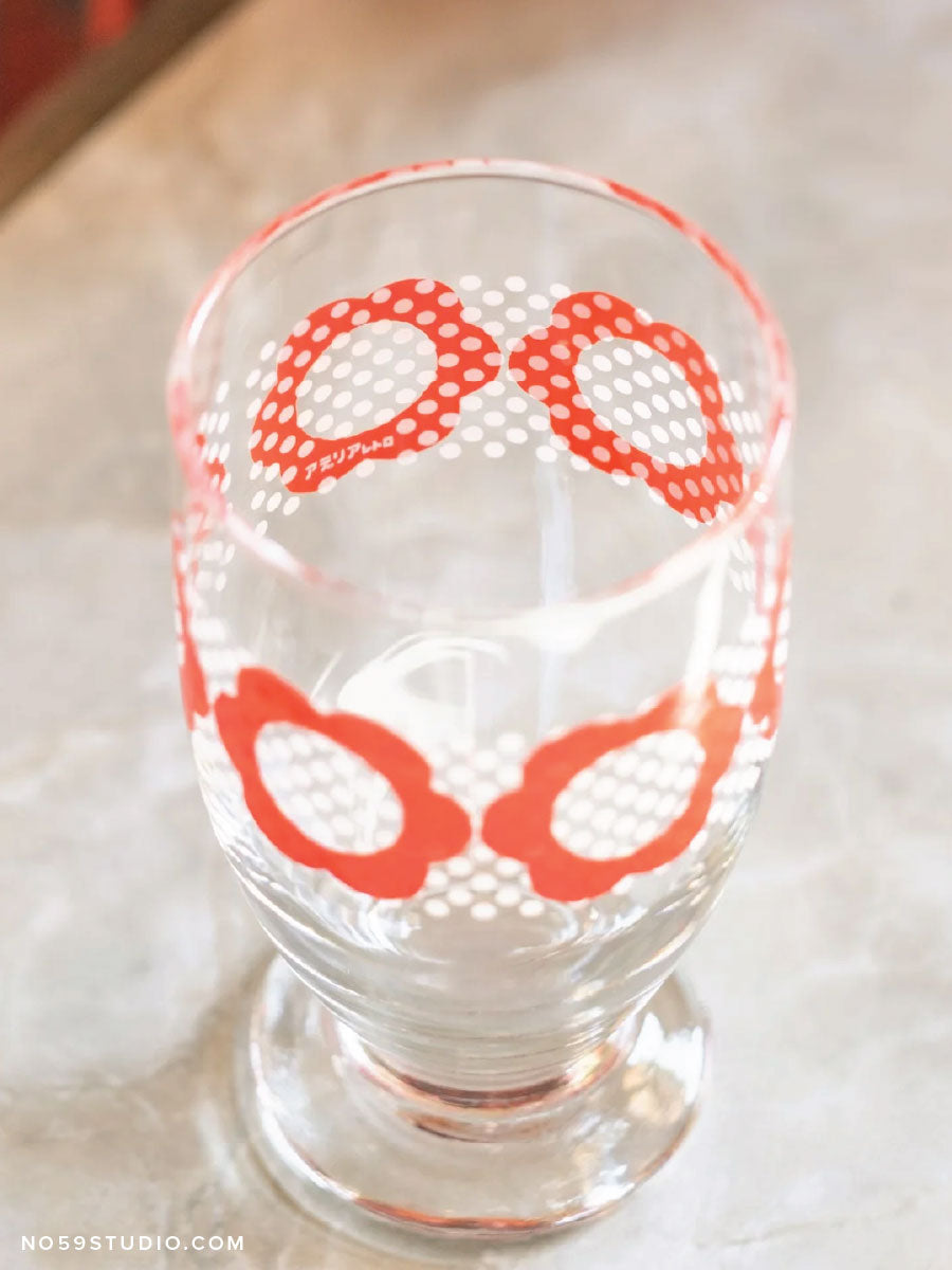 Limited Edition Aderia Retro Ruby Garden Tumbler with Stand