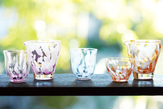 Tsugaru Vidro Fukura Mini Glass & Tumbler