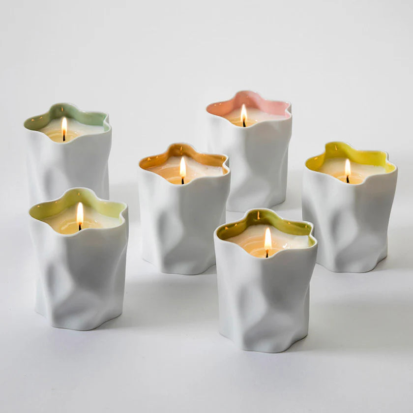 Crinkle Scented Candles - Sense Collection