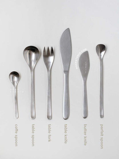 Sori Yanagi Stainless Steel Cutlery – Coffee Spoon