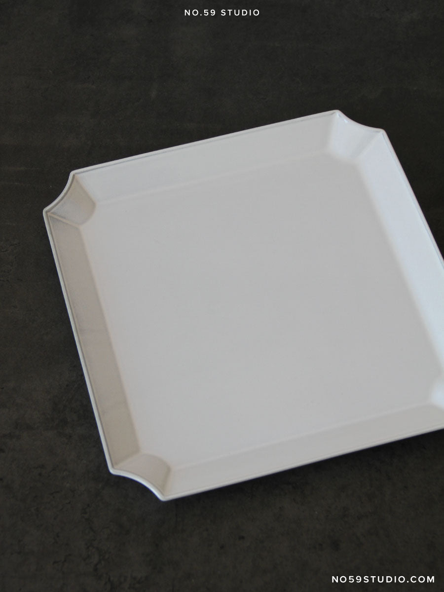 Gothic Square Dinner Plate