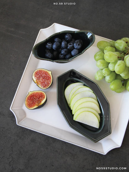 Gothic Square Dinner Plate