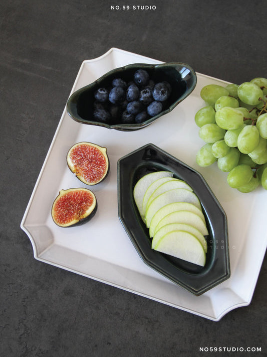 Gothic Square Dinner Plate