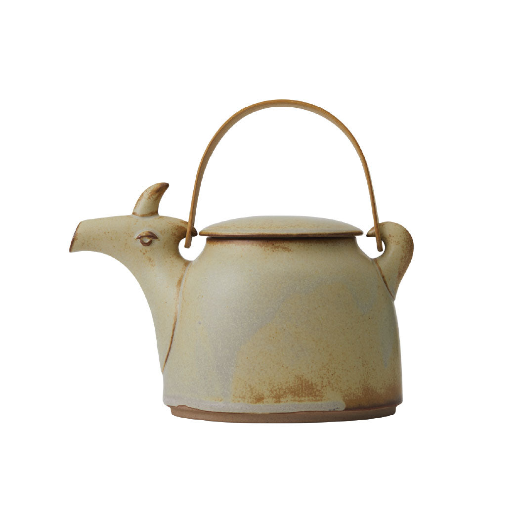 Ceramic Japan Yagi Teapot with Bamboo Handle | NO.59 STUDIO