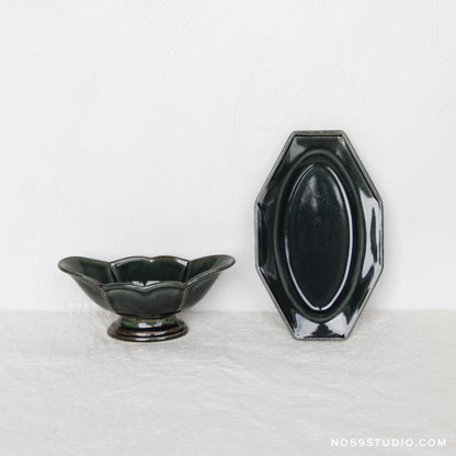 Traiteur French-Style Small Oval Bowl – Navy