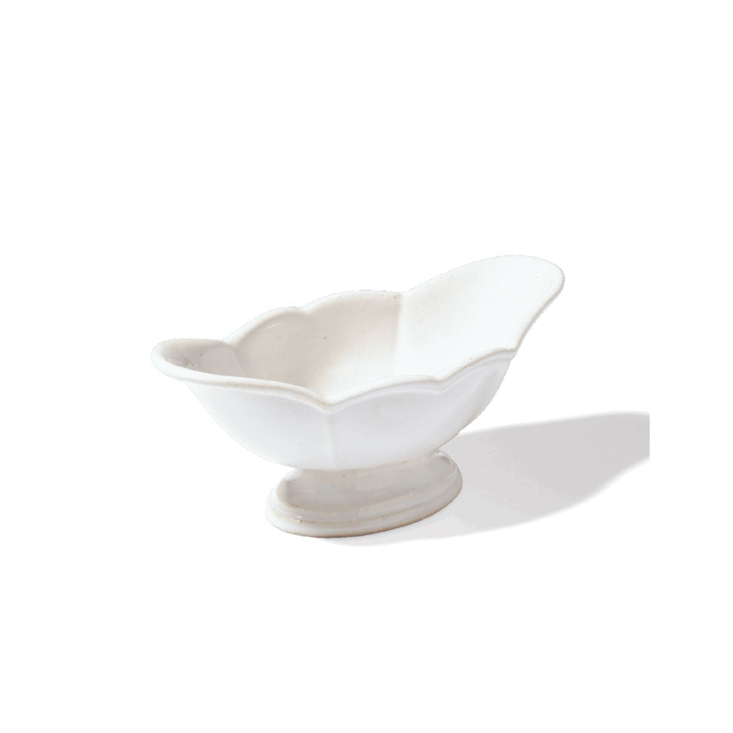 Traiteur French-Style Small Oval Bowl – White