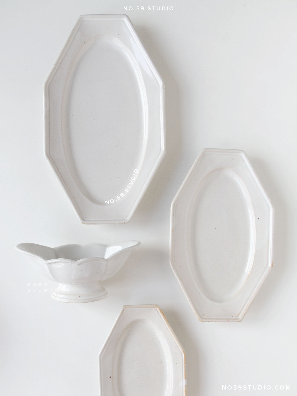 Traiteur French-Style Plate S – White