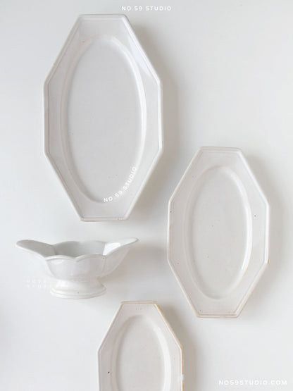 Traiteur French-Style Plate S – White