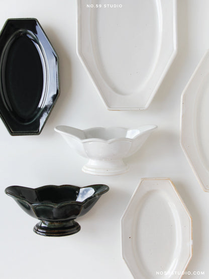 Traiteur French-Style Small Oval Bowl – Navy