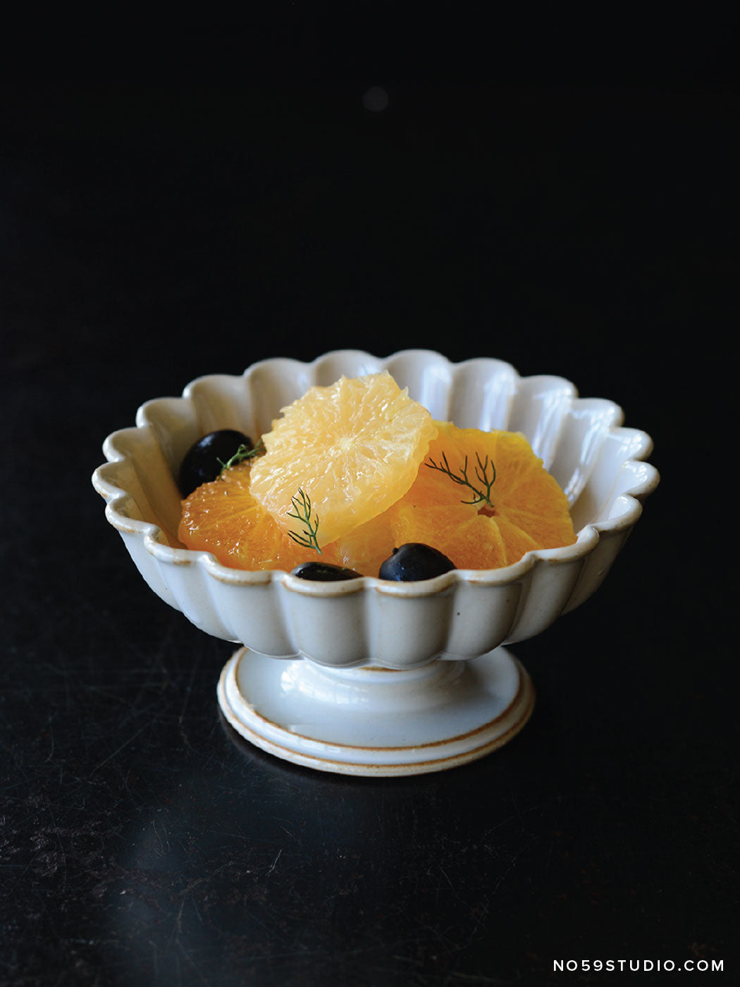 Vernale Vintage Style Compote Dish