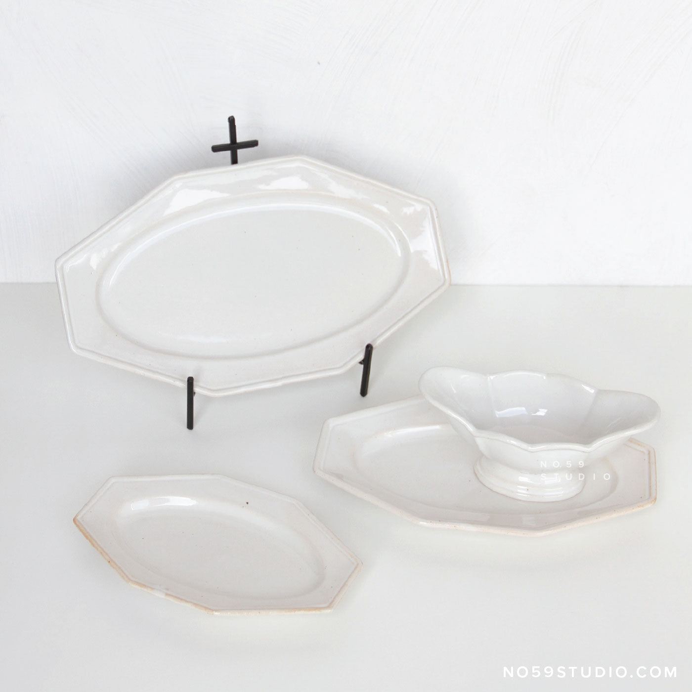 Traiteur French-Style Plate S – White