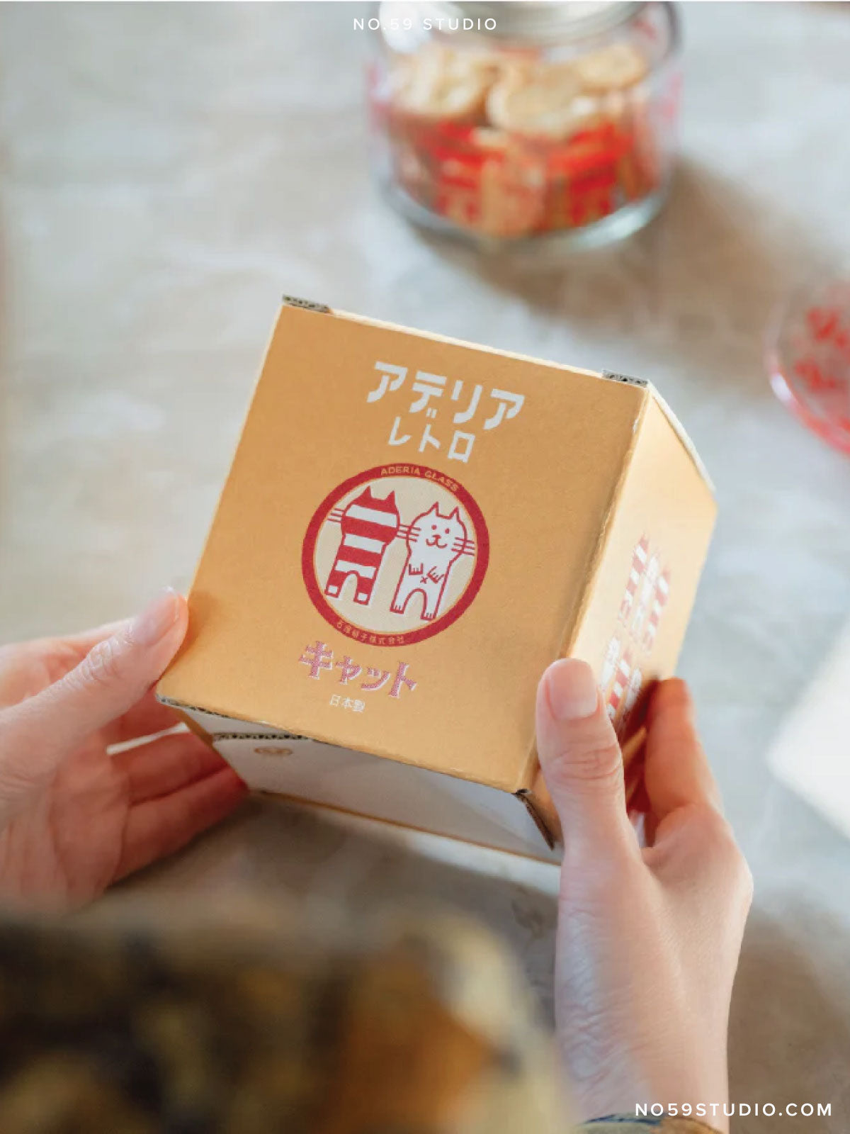 【New】Aderia Retro Jar – Cat