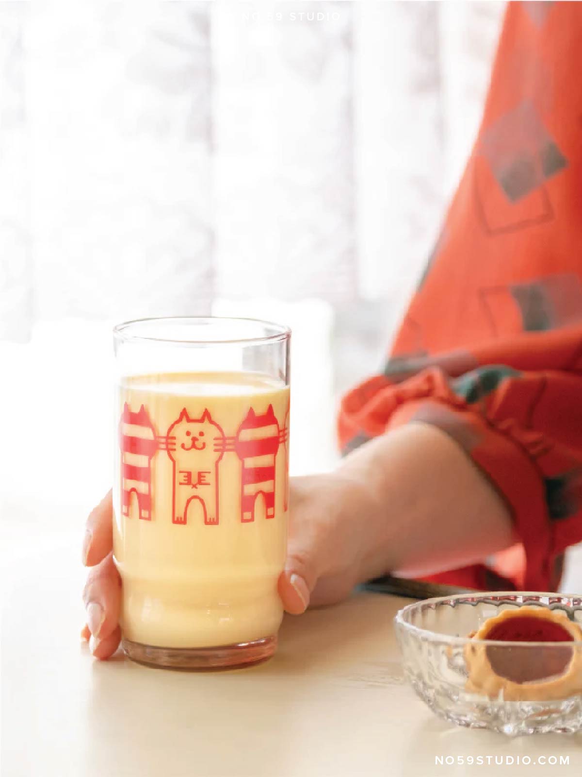 【New】Aderia Retro Arrange Tumbler — Cat