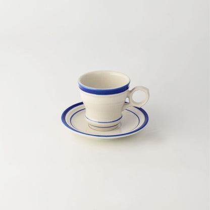 Brulot Cup and Saucer Set — Blue