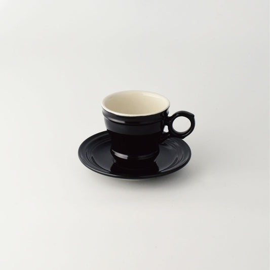 Brulot Cup and Saucer Set — Black