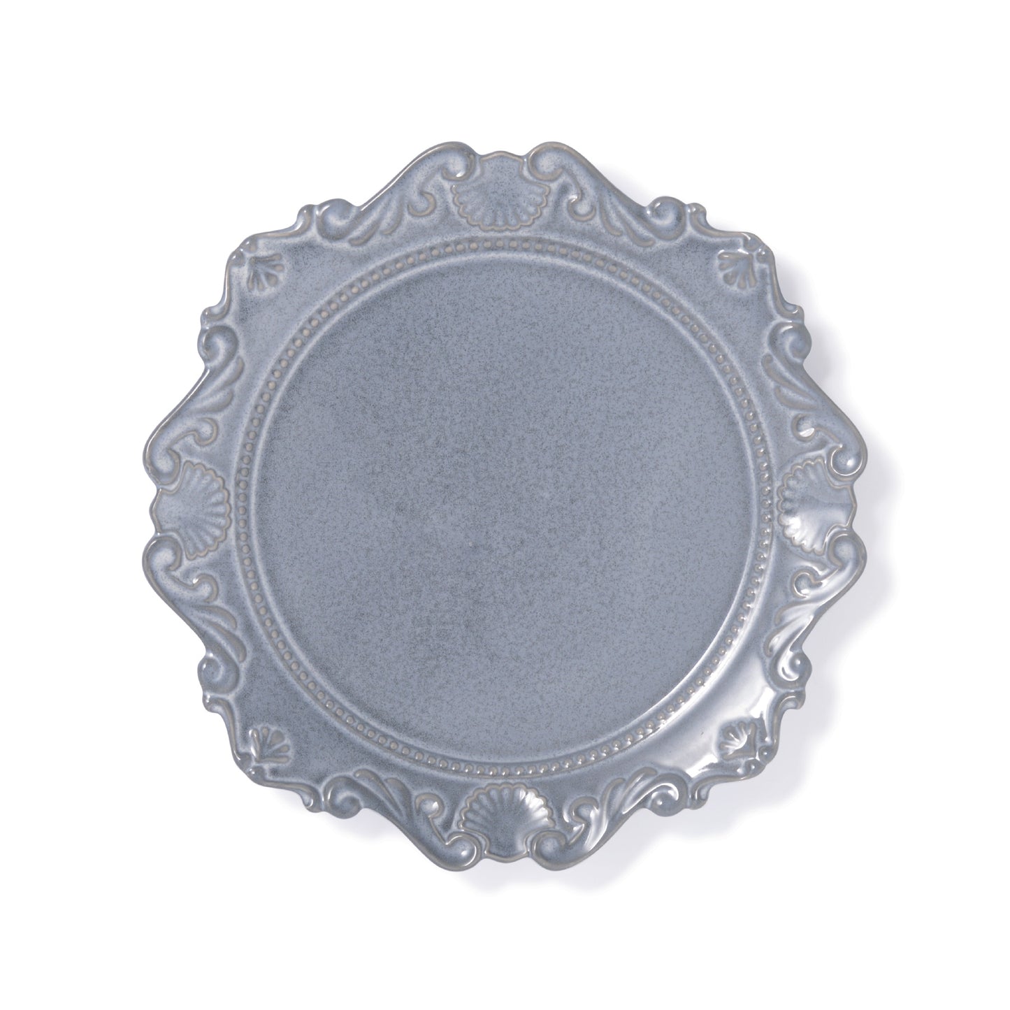 Rococo Elegance Shell Plates